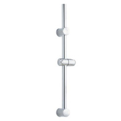 BARRE DE DOUCHE DIAM.25 CHROME AVEC COULISSEAU