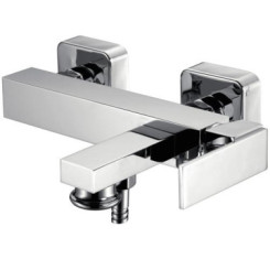 MITIGEUR BAIN-DOUCHE KUBICK CHROME