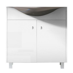 BLOC MEUBLE BLANC 75CM FLORENCE - RH