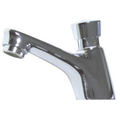 ROBINET DE LAVABO TEMPORISE CHROME - ECO LEADER