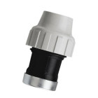 RACCORD FEMELLE PLASTIQUE A SERRAGE EXTERIEUR POUR TUBE POLYETHYLENE SEMI-RIGIDE