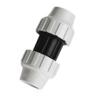 MANCHON EGAL PLASTIQUE A SERRAGE EXTERIEUR POUR TUBE POLYETHYLENE SEMI-RIGIDE