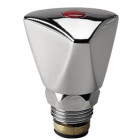 TETE UNIVERSELLE CROISILLON LAITON CHROME A CLAPET GUIDE