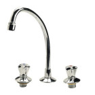 MELANGEUR D'EVIER 3 TROUS CHROME