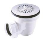 BONDE SIPHOIDE PLASTIQUE POUR RECEVEUR 60 - SAS