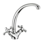 MELANGEUR D'EVIER BEC FONDU BASTIDE CHROME