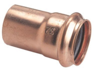 MANCHON CUIVRE MALE ET EMBOITEMENT FEMELLE PAR JOINT TORIQUE