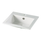 VASQUE A ENCASTRER RECTANGULAIRE 49,5x43cm - RH