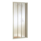 PORTE FACADE 3 VOLETS - VERRE GRANITE