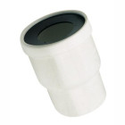 PIPE DROITE PLASTIQUE AVEC JOINT A LEVRE DIAM 100
