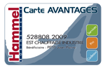 robinetterie hammel carte avantage