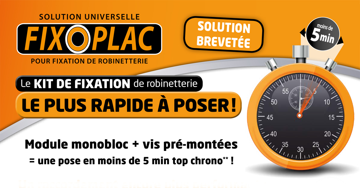 Fixobar La nouvelle version du Fixoplac