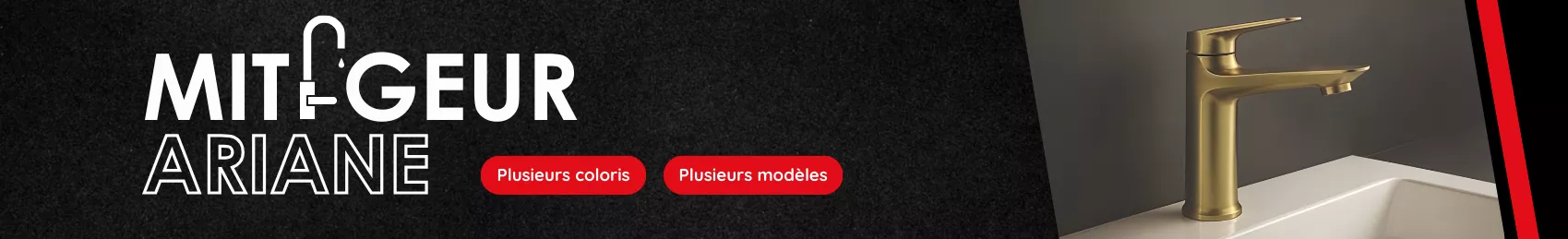 Présentation de la nouvelle gamme de mitigeurs Ariane