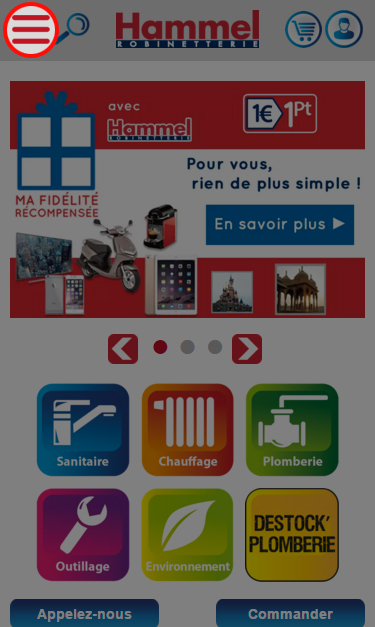 Le bouton 'Se connecter