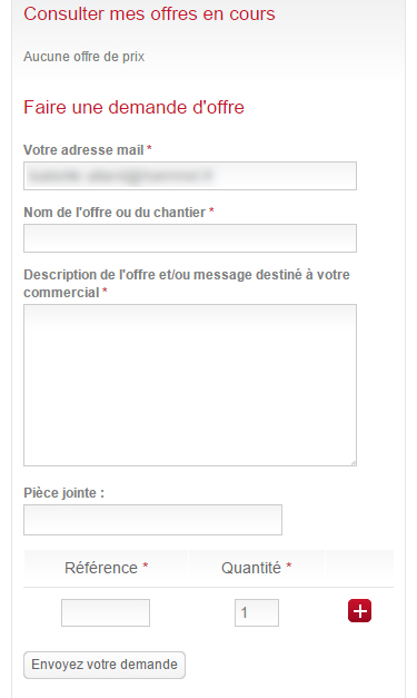 Faites votre demande de prix en quelques secondes.