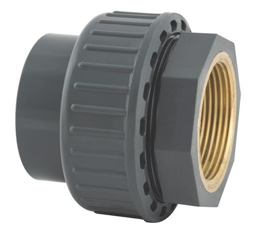 Raccord union mixte taraudé pvc pression/laiton ø63x50/60 101515316