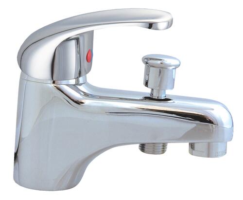 Système de douche en chrome salle de bain Douche Baignoire robinet