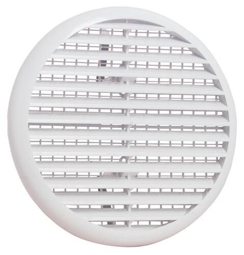 Grille de ventilation ronde ø125-160 universelle avec moustiquaire amovible  1213-125