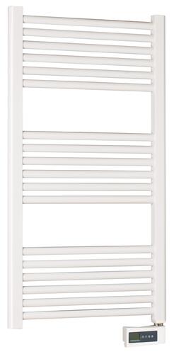 Radiateur sèche-serviettes électrique 750w optima tubes droits