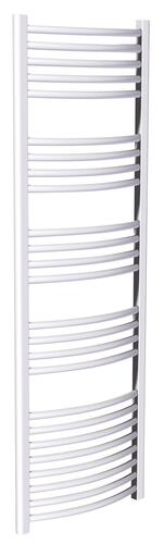 Radiateur sèche-serviettes eau chaude 1250w linea lames droites -  deltacalor 797-1000