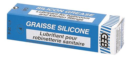 Graisse silicone 20 grs spéciale robinetterie - geb 218-20