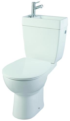 Pack wc double commande avec lave-mains sans bride 501512019