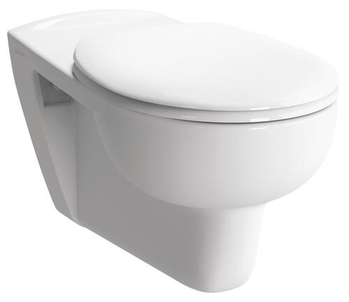 Drenky Brosse WC Suspendu,Brosse Toilette Blanc TPR Souple Et Flexible  Brosse De Toilette avec Poignée Longue Antidérapante Et Base Antigoutte  pour
