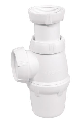 Manchette Caoutchouc Siphon Lavabo, 2pcs, DN 30/40, pour Tuyau d'écoulement  DN40 HT int. Ø 40mm et Tuyaux 1 ¼ ext. Ø28-32 mm, Joint en Caoutchouc