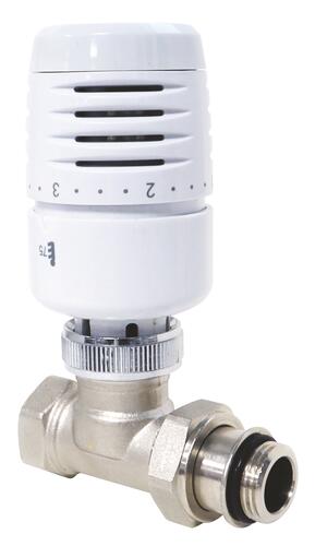 Robinet thermostatique droit 15/21 à élément sensible liquide vt0,2 -  heimeier 2055-15