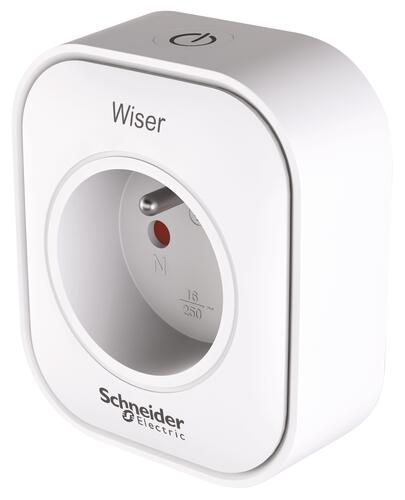 Prise connectée repeteur zigbee wiser - schneider 606510704