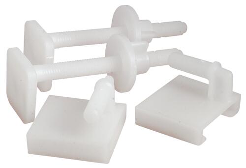 2Pcs Fixation Abattant WC,Fixation Cuvette WC,Kit de Fixation