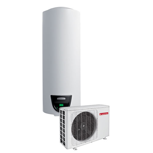 Chauffe-eau thermodynamique mural avec p.a.c ariston 150l ...
