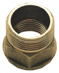 Mamelon réduit mâle femelle laiton brut - F26/34 M33/42 - 243G
