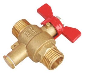Vanne porte sonde double mâle 15/21