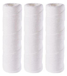 LOT DE 3 CARTOUCHES FILTRANTES BOBINEES – 20µ 6 mois