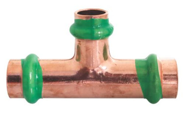 Té réduit cuivre à sertir EAU ø14-12-14