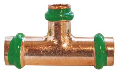 Té réduit cuivre à sertir EAU ø16-12-16