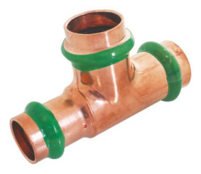 Té réduit cuivre à sertir EAU ø16-16-14