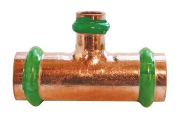 Té réduit cuivre à sertir EAU ø18-12-18