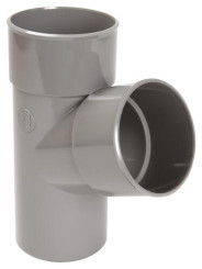 Culotte PVC 67°30 mâle femelle ø80 - NICOLL