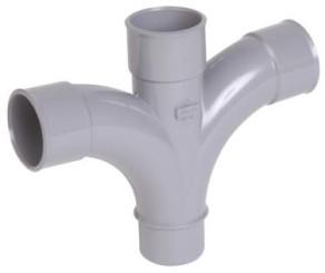 Croix pied de biche PVC mâle femelle ø40 - NICOLL