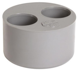 Tampon de réduction double PVC ø100-50/40 - NICOLL