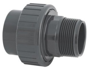 Raccord union mixte fileté PVC Pression ø50x40/49