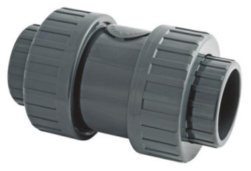 Clapet ressort inox PVC Pression ø40