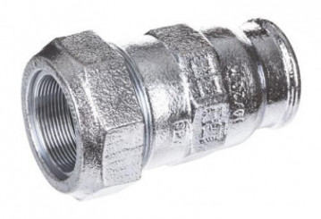 Raccord à compression femelle fonte malléable pour tube acier ø32 - F33/42 GEBO ORIGINAL