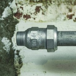 Raccord à compression femelle fonte malléable pour tube acier ø32 - F33/42 GEBO ORIGINAL