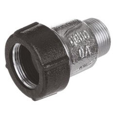 Raccord mâle à compression ø15 - 15/21 pour tubes acier et PE GEBOQUICK