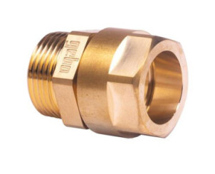Raccord à compression laiton pour tube multicouche ø32 - M33/42 - GEBOMULTI