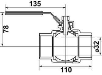 Vanne acier inoxydable FF33/42 - GEBOG316