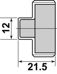 Bouchon acier inoxydable M20/27 - GEBOG316